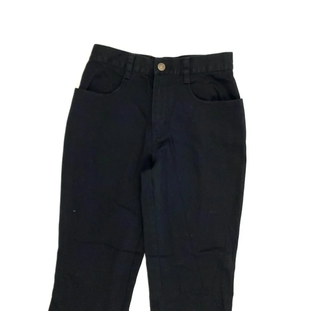 Lee Bootcut Girls‎ size 14 Dark Wash Black Pants